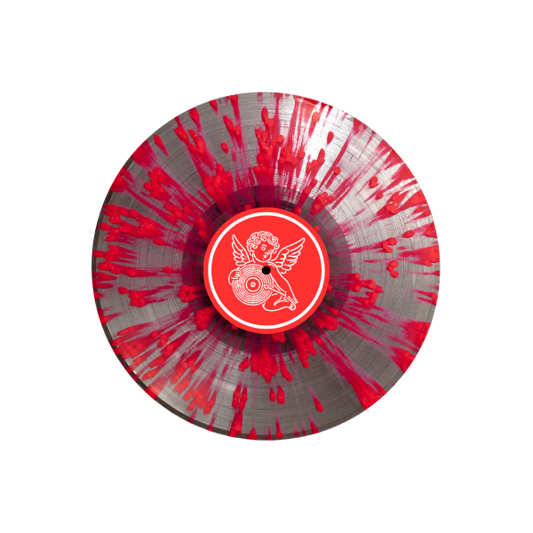 Splatter — Ultra Clear / Apple Red