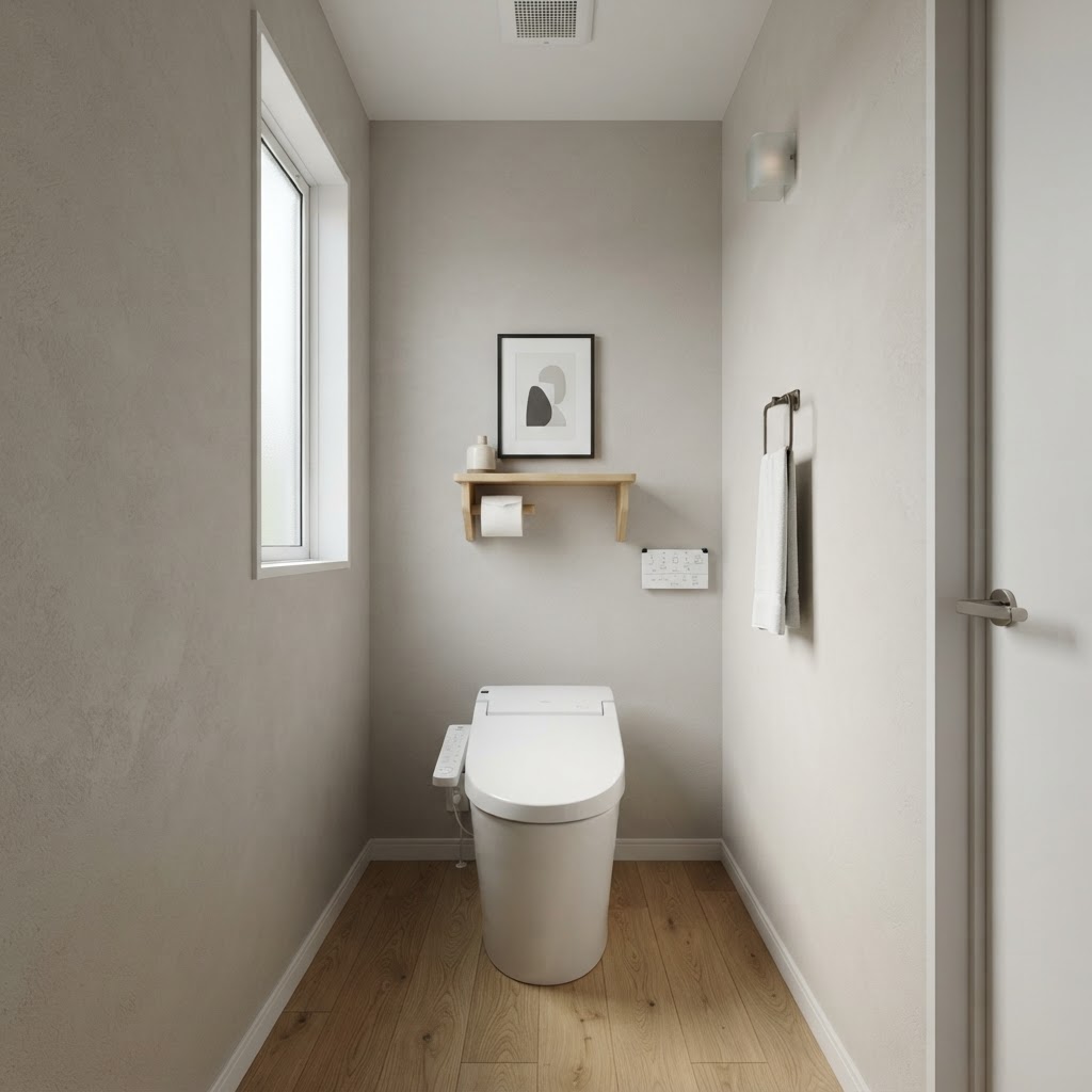 トイレ交換の施工イメージ