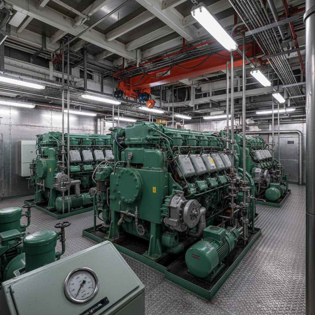 Marine Engine Room