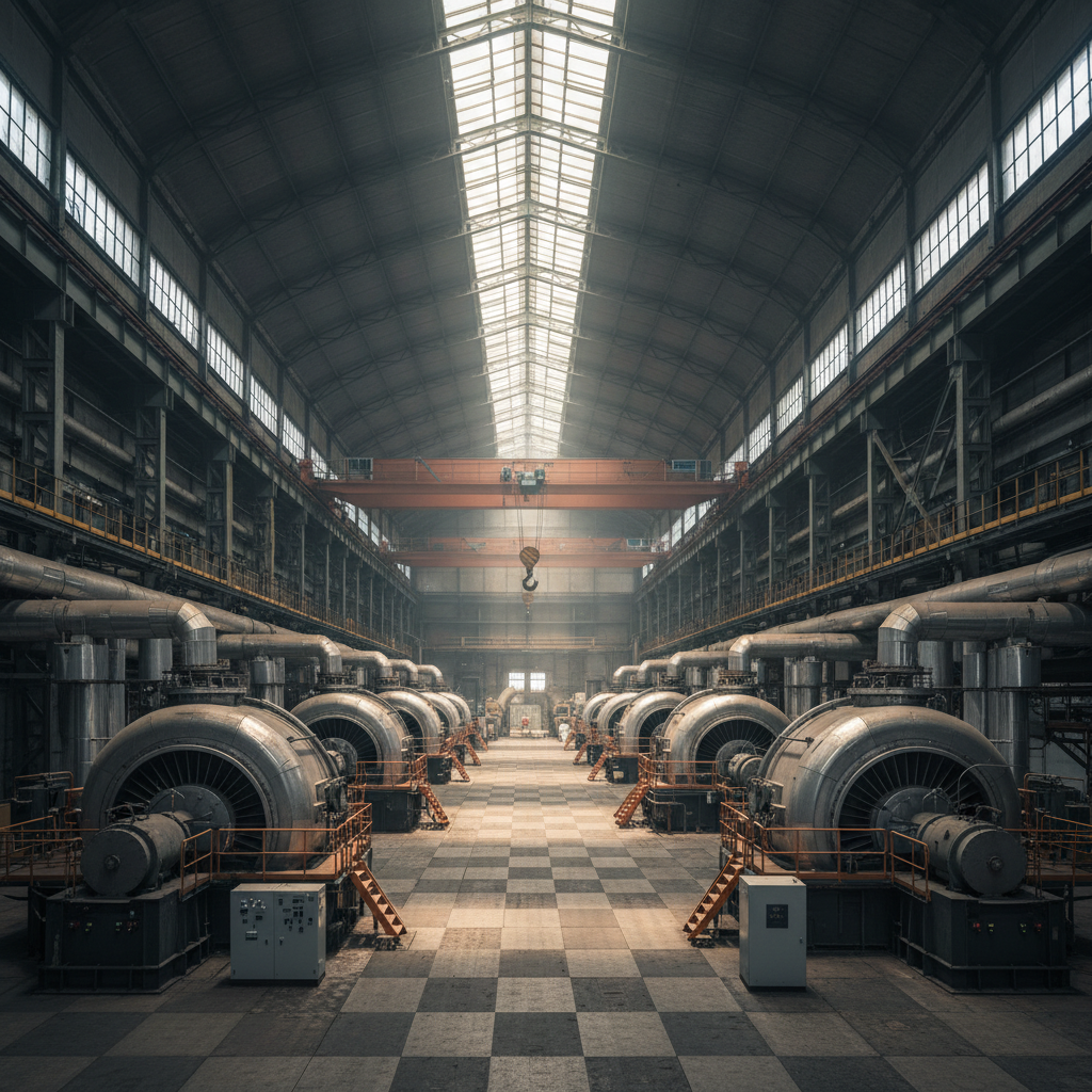 Power Plant Turbine Hall