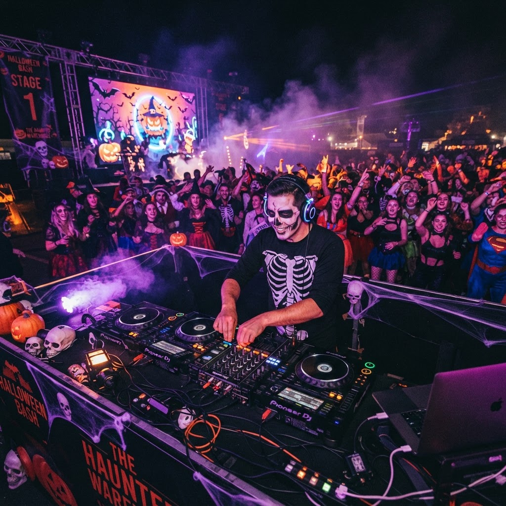 Halloween festival performance