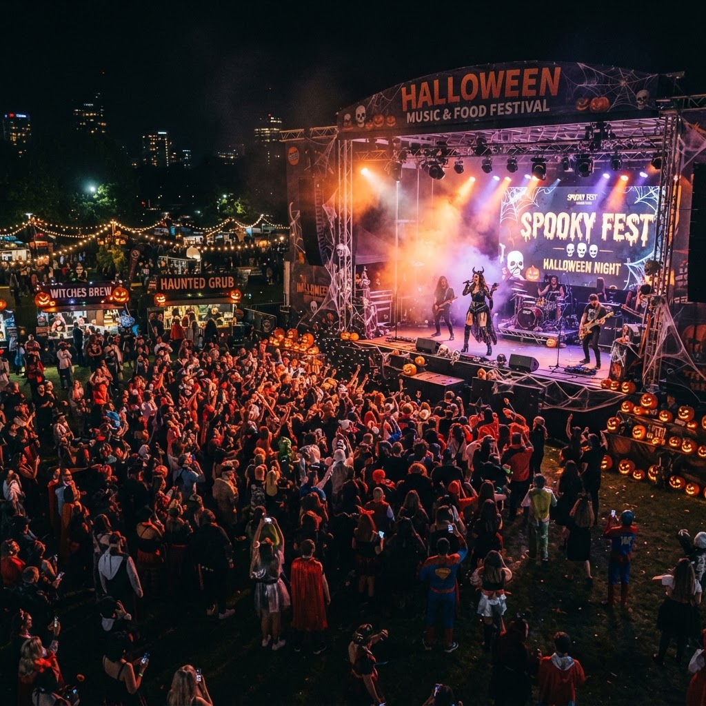 Halloween live performance