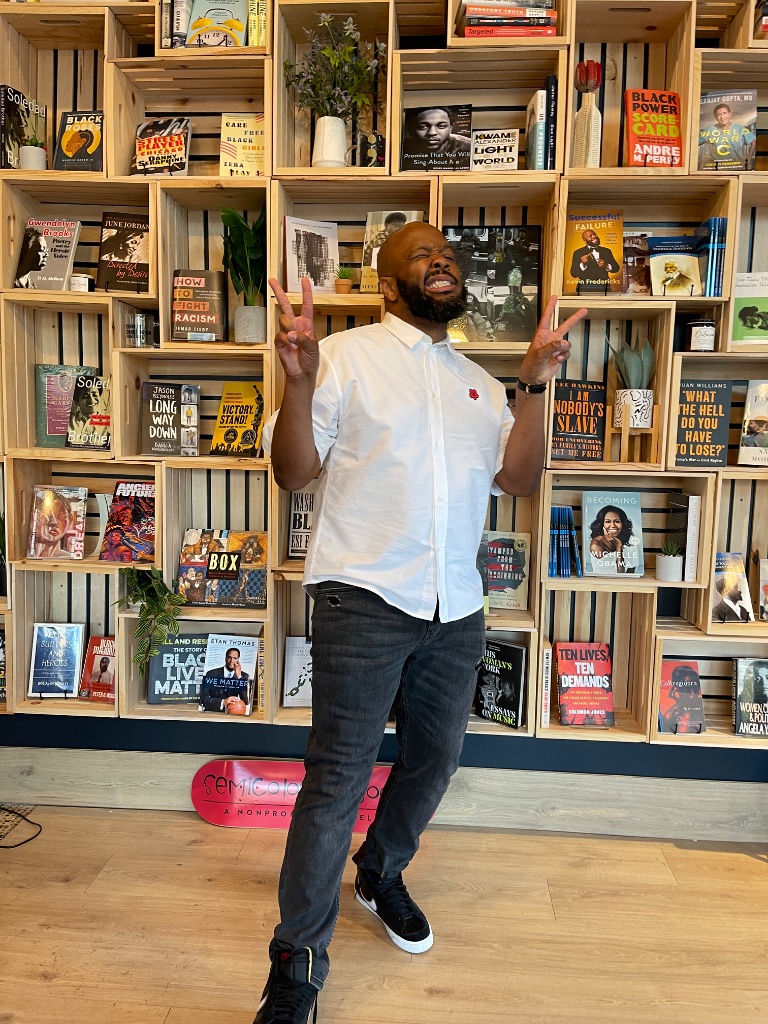 Semicolon Books community space