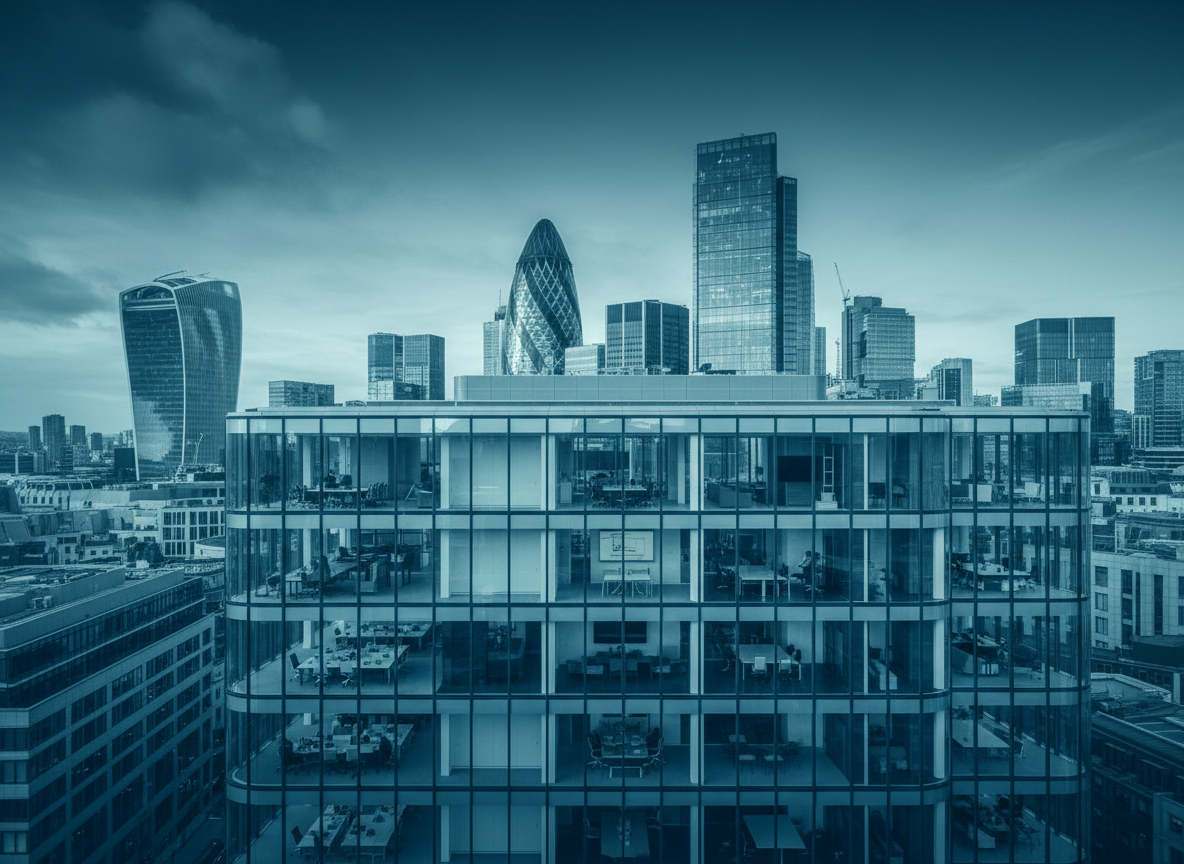 Corporate office building in London