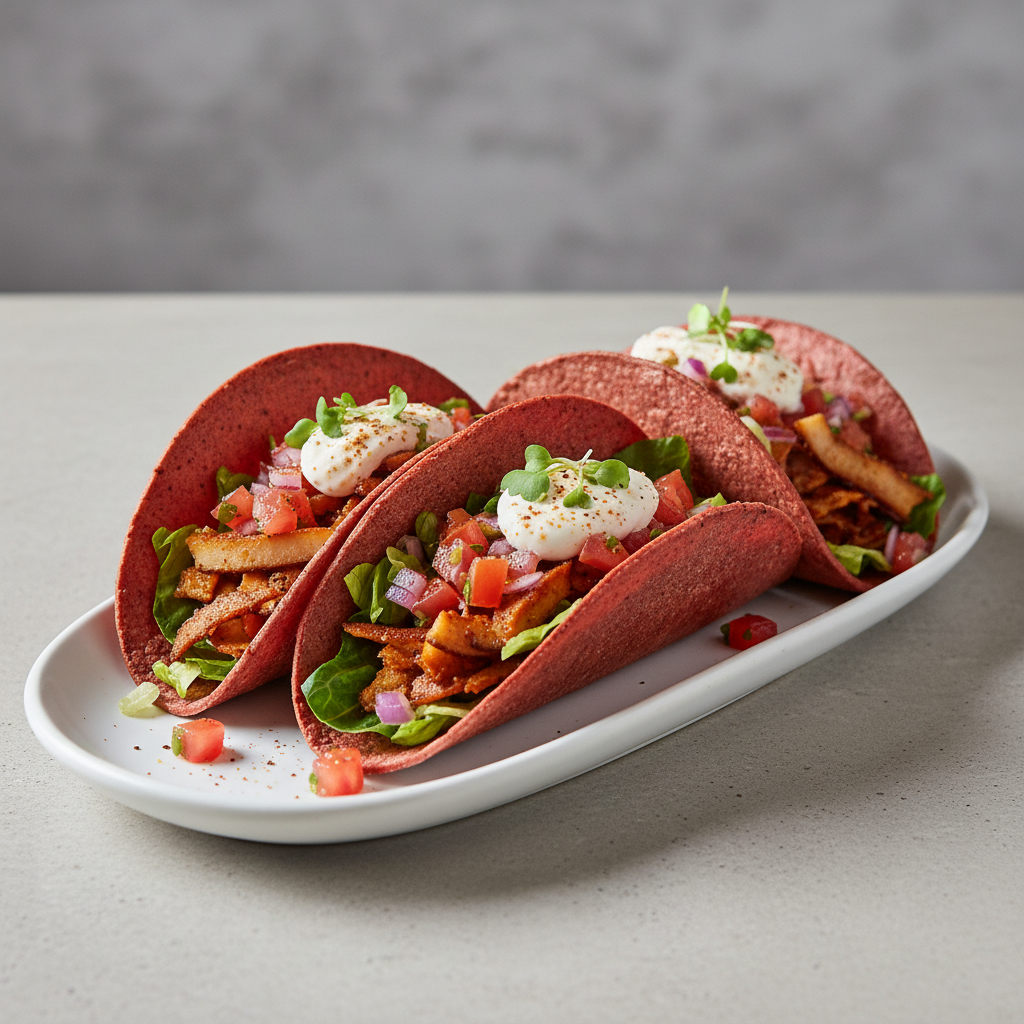 No Carne Asada Tacos