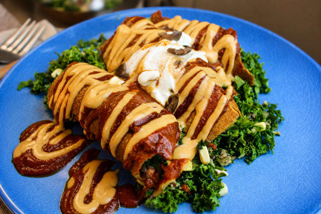 Enlightened Enchilada Pie