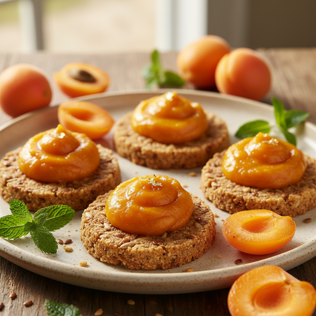 Raw Vegan Apricot Cookies