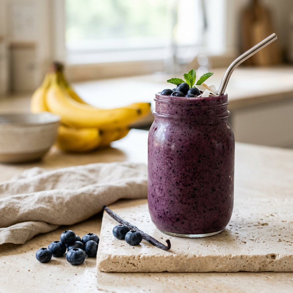 Blueberry Vanilla Smoothie