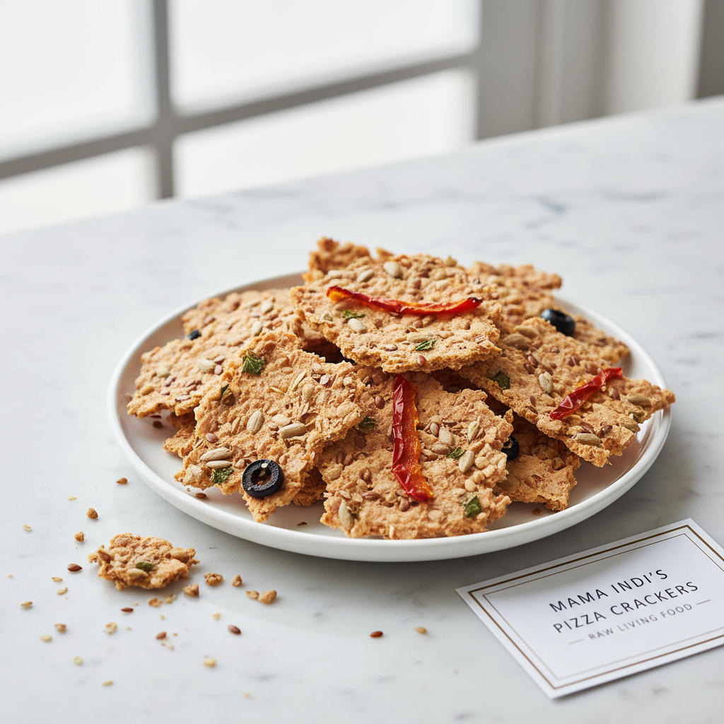 Mama Indi's Pizza Crackers