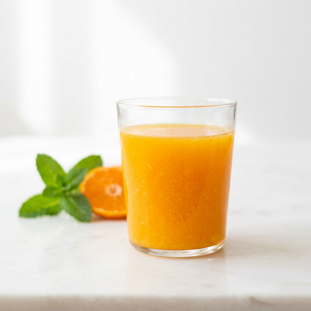 Tangerine-Mint Refresher