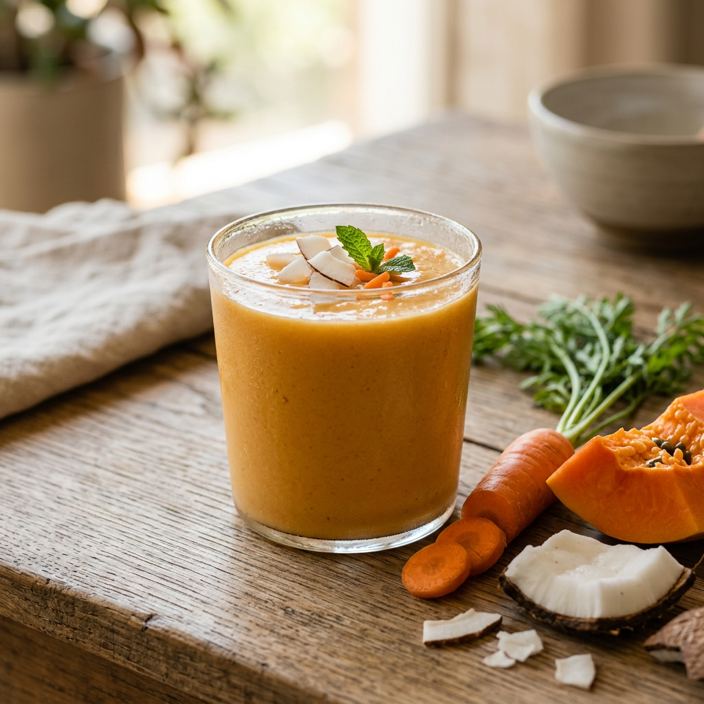 Carrot Papaya Coconut Love