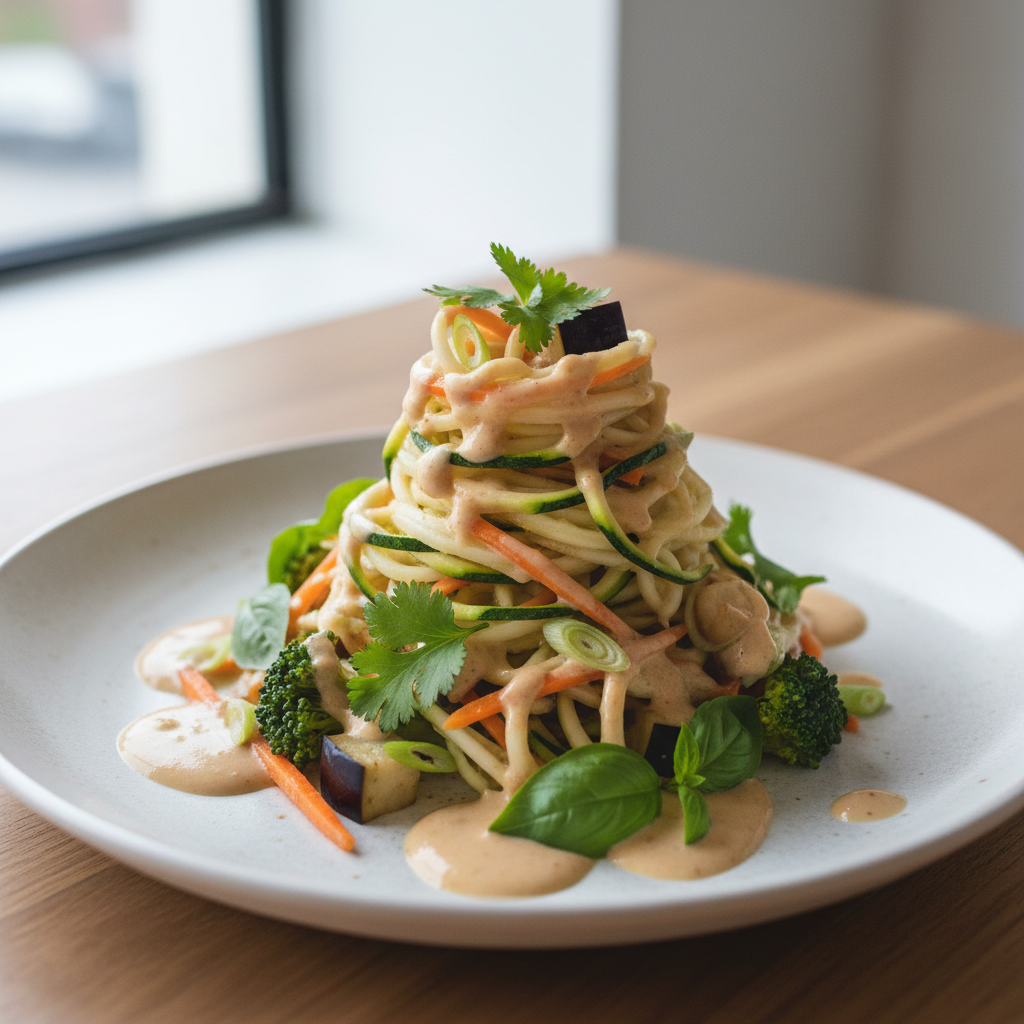 Zucchini Phad Thai Zoodles