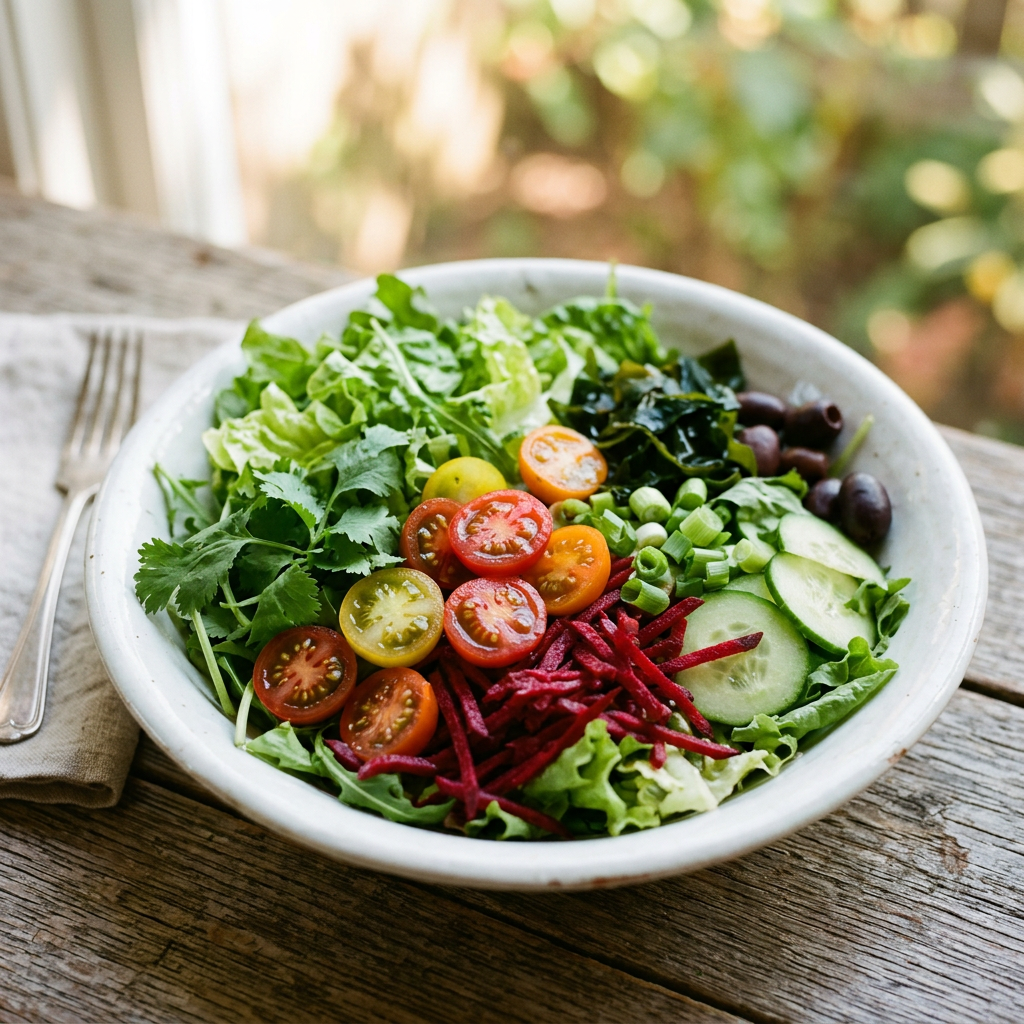 Leafy Greens Garden Fresh Salad