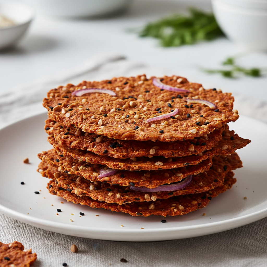 Flaming Hot Buckwheat Crackers