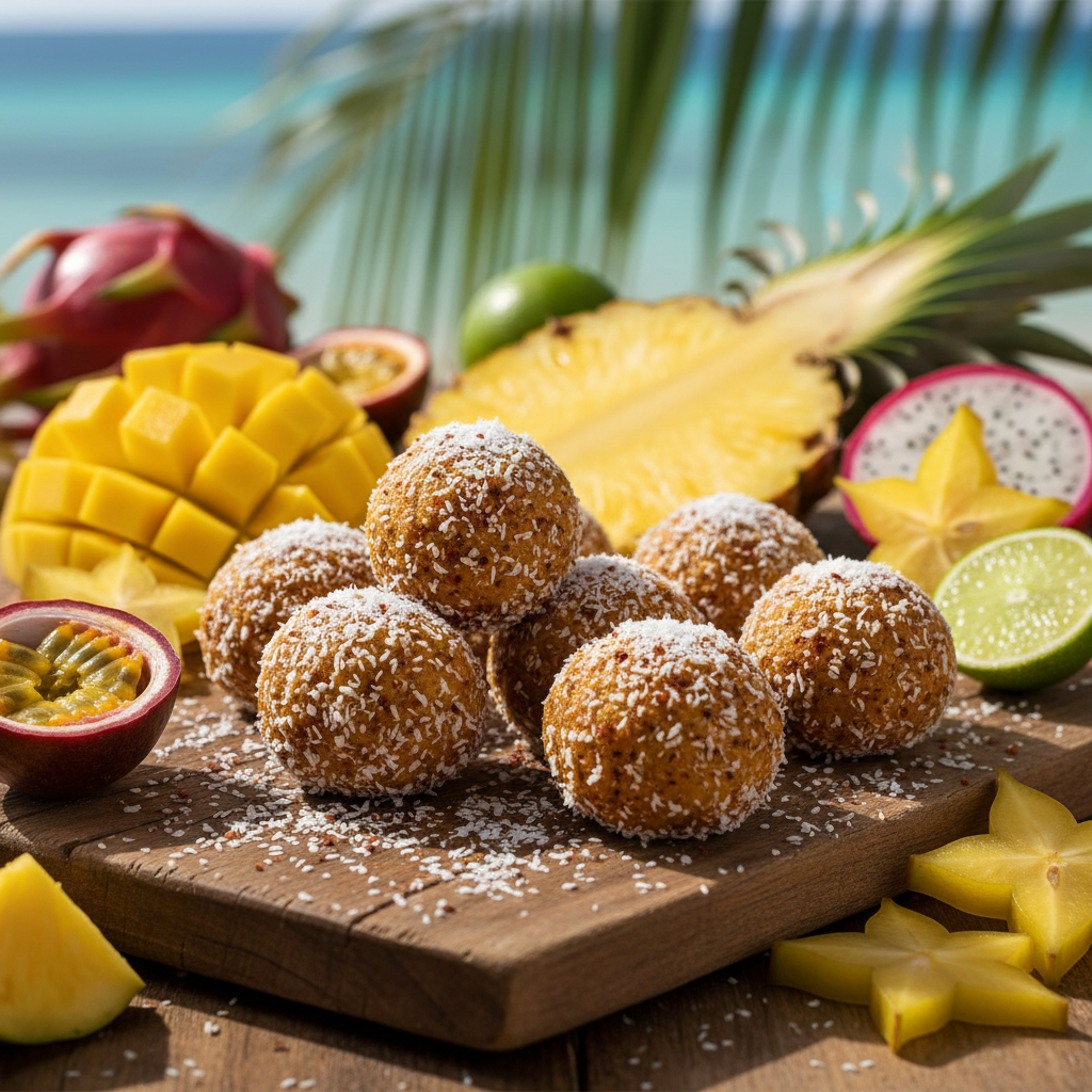 Island Spice Sunflower Dough Balls