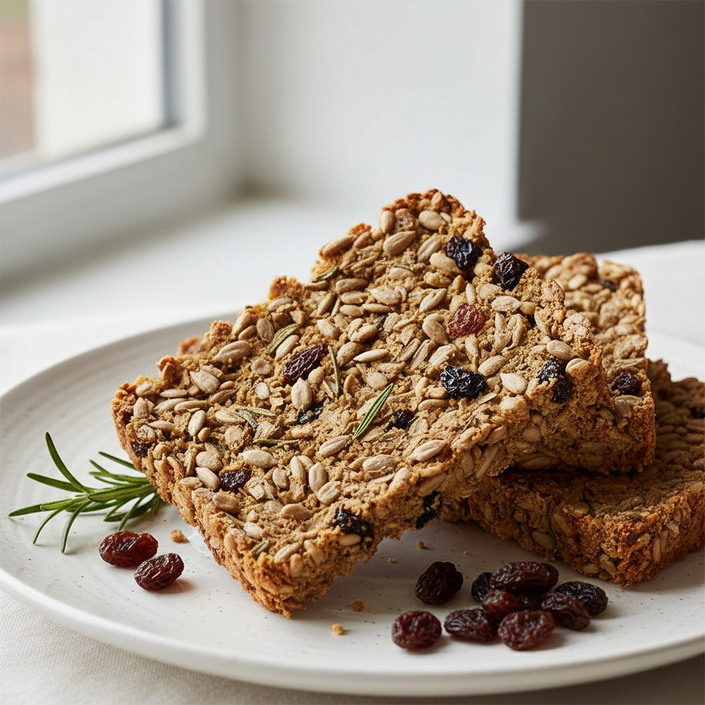 Sprouted Sunflower Savory Cinnamon Bread