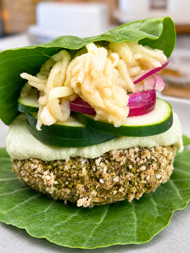 Crispy Fish-less Pattie 🌿