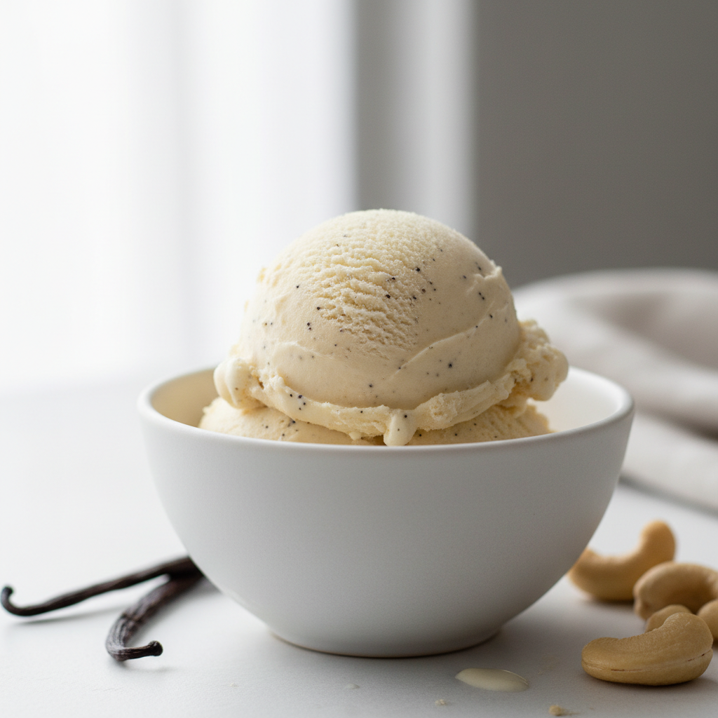 Very Vanilla Cashew Ice Cream