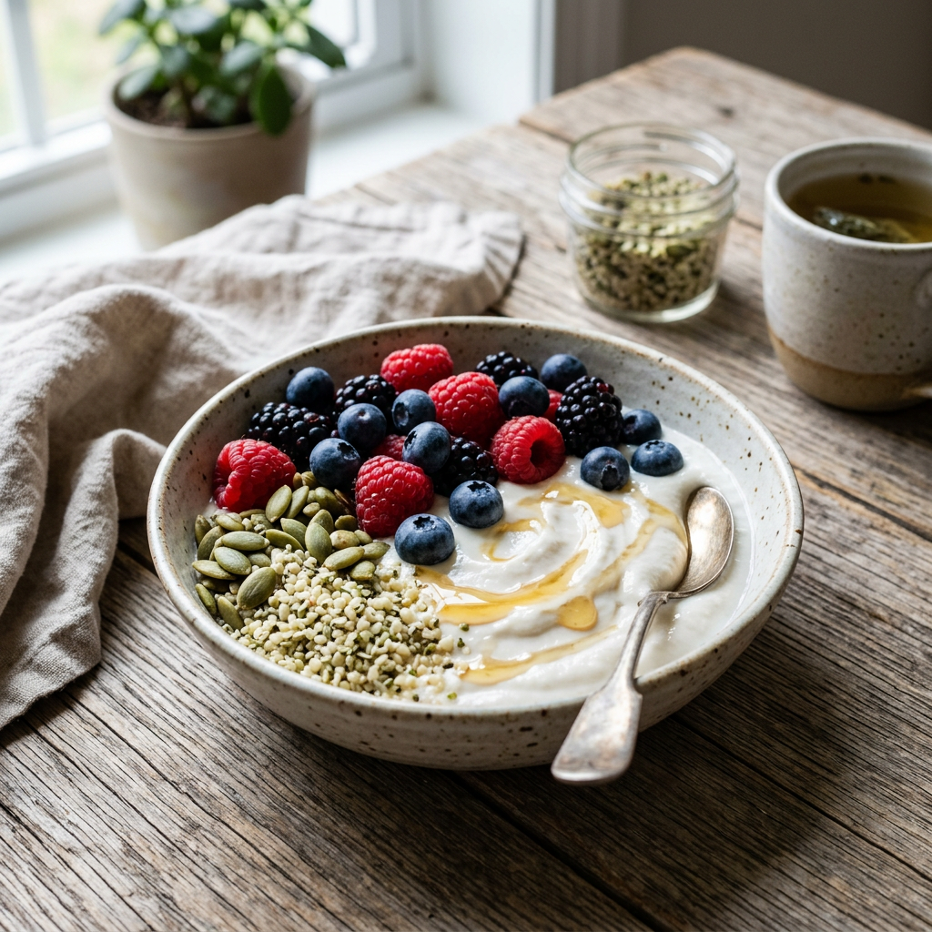 Coconut Yogurt Break-fast Bowl — Simple, Balanced & Delicious