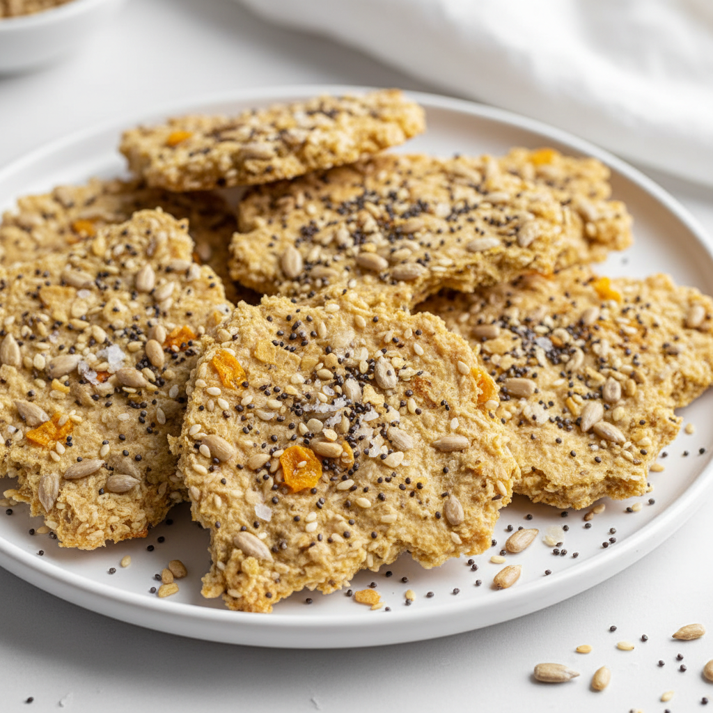 Sprouted Sesame & Sunflower Crackers