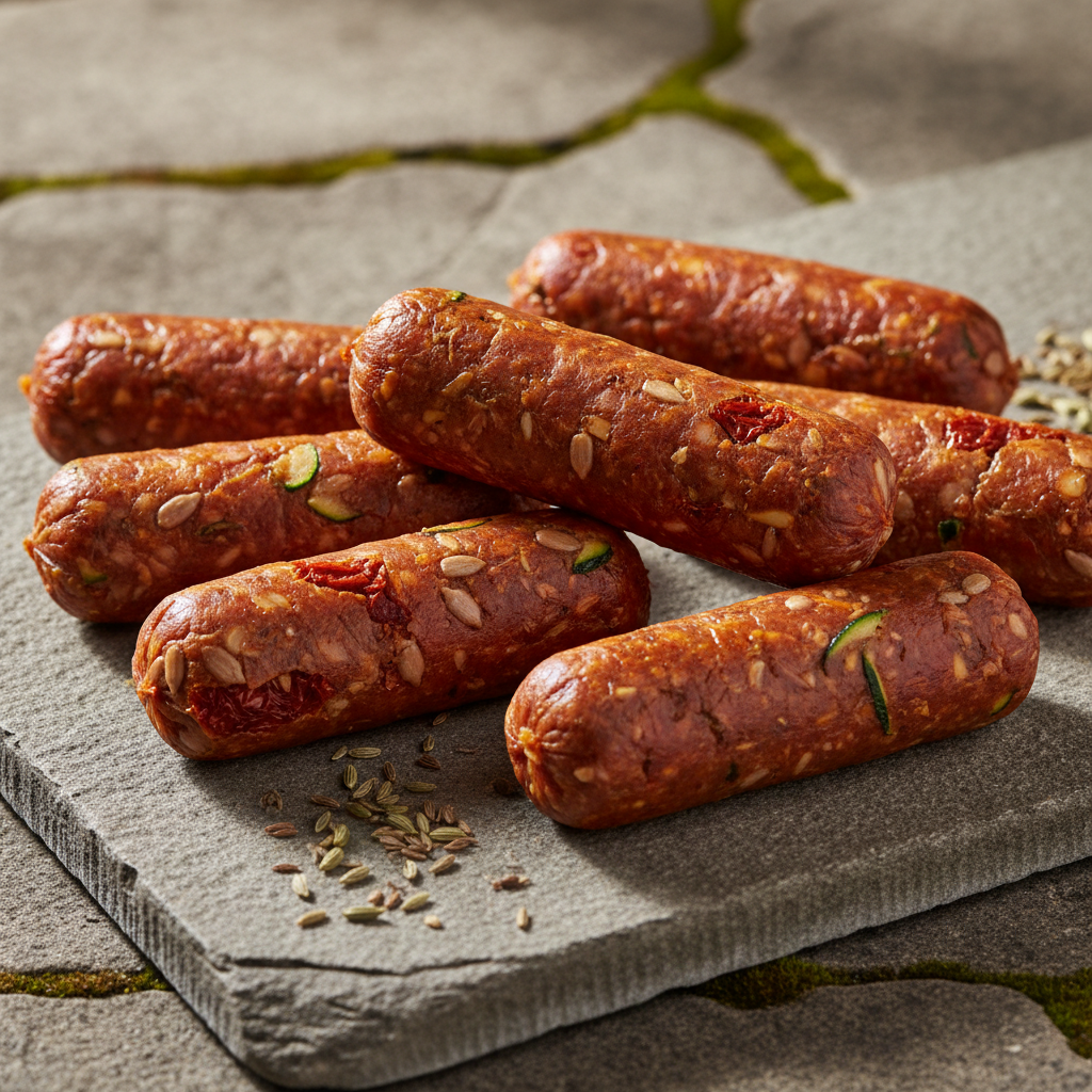 Brazil Nut Spicy Sausage
