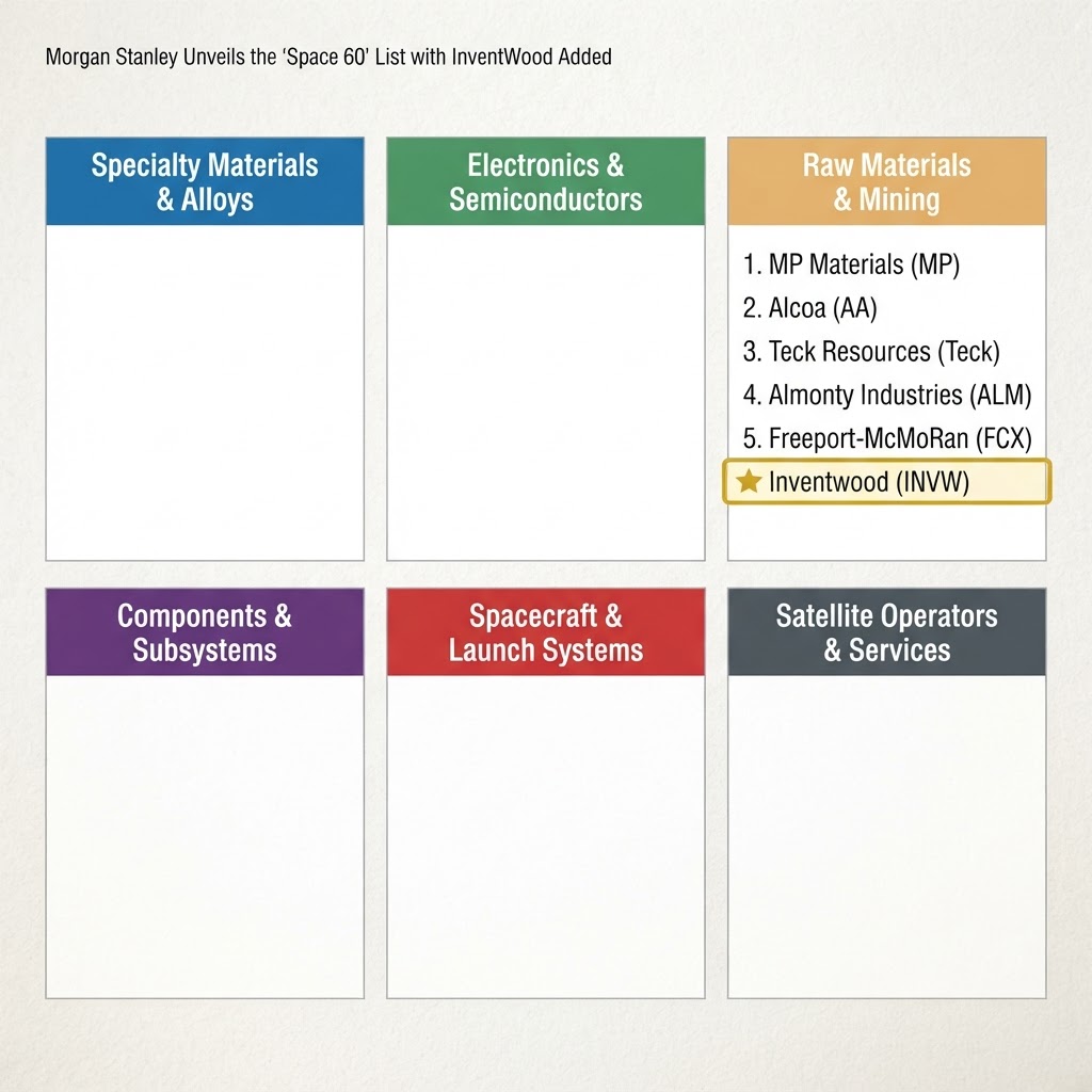 Morgan Stanley Space 60 List featuring InventWood