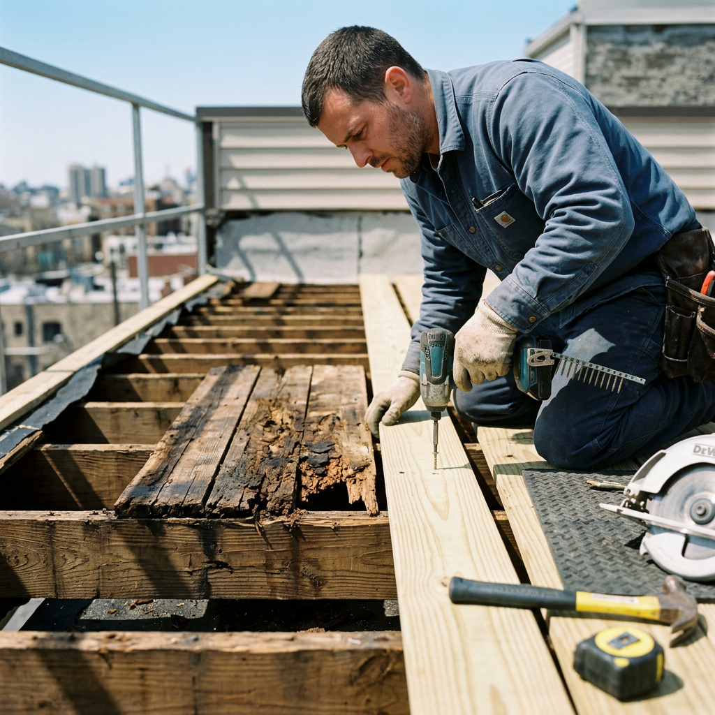 Deck Inspection & Wood Replacement