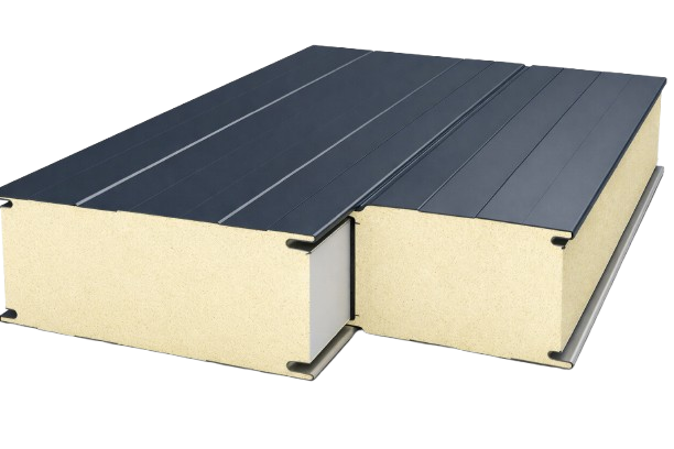 Sandwichplatten Wand RAL 7016 Anthrazitgrau - Fassadenpaneel mit PIR-Dämmkern für Außenwände und Fassaden