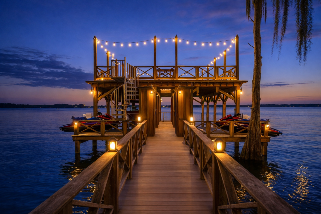 Private waterfront at The Oaks Estate 2
