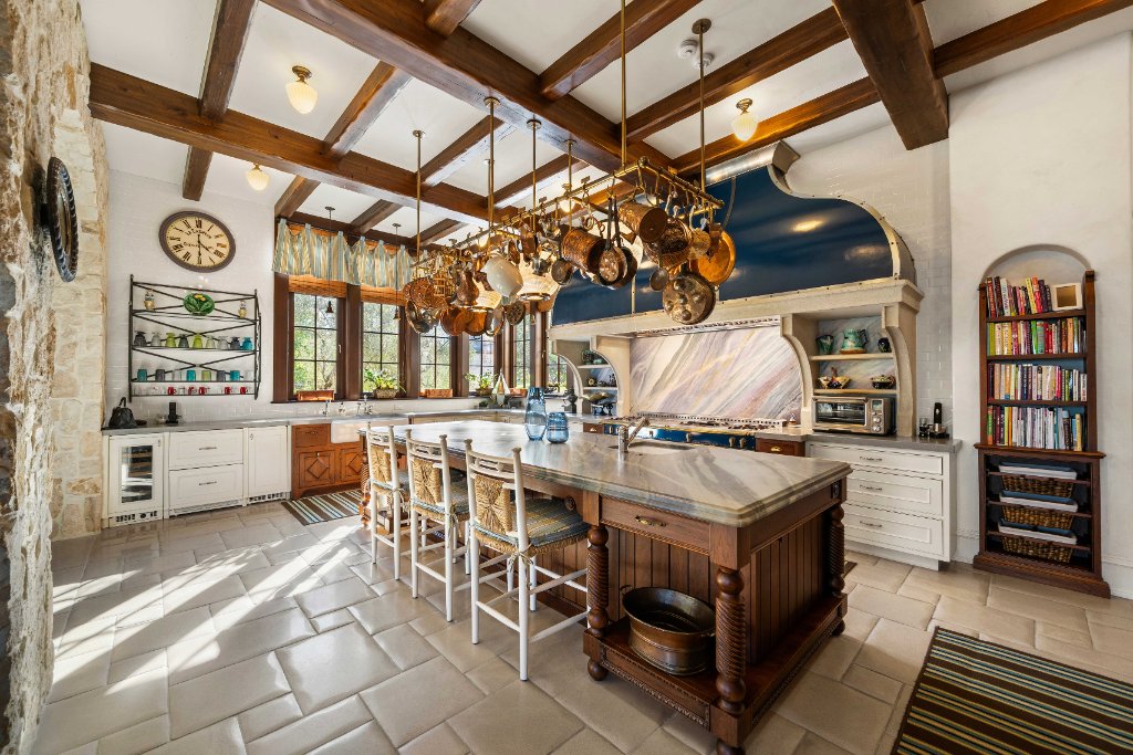 Chef's kitchen at The Oaks Estate 2