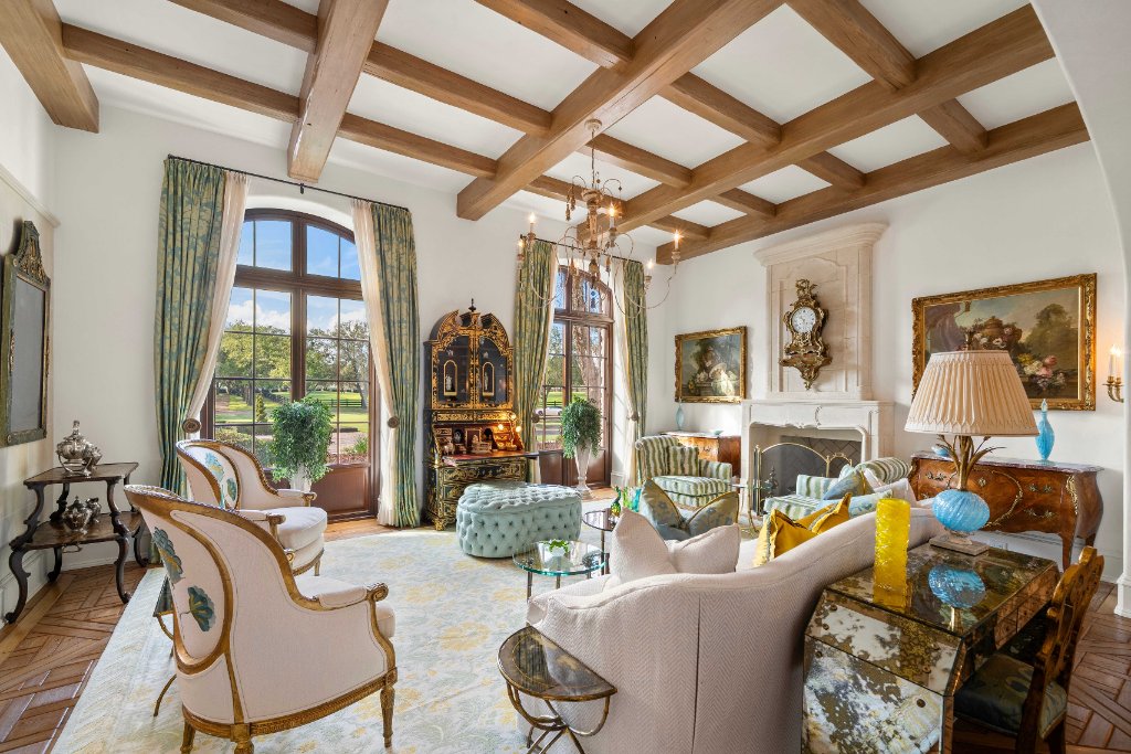 Grand living spaces of The Oaks Estate 4