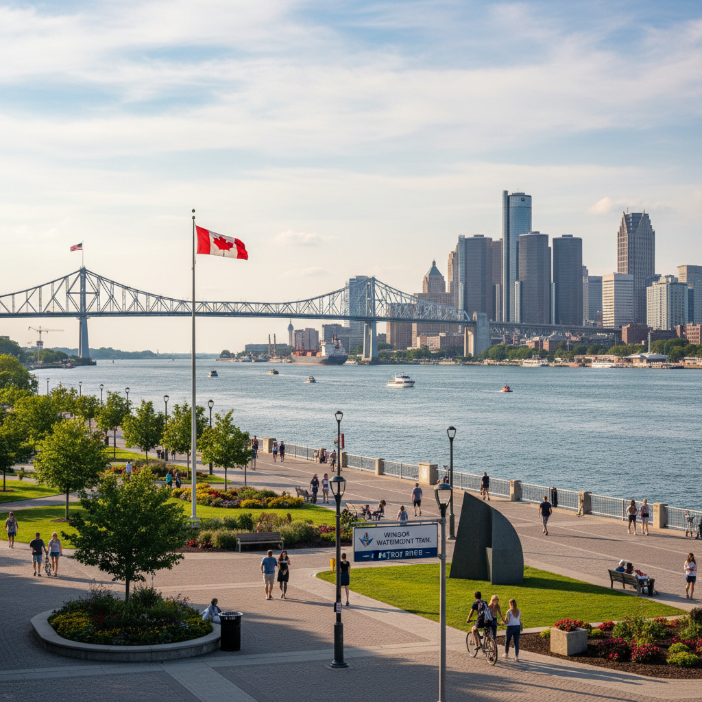 windsor-digital-marketing-hero.webp Digital marketing services for Windsor Ontario businesses — waterfront along Detroit River with Ambassador Bridge