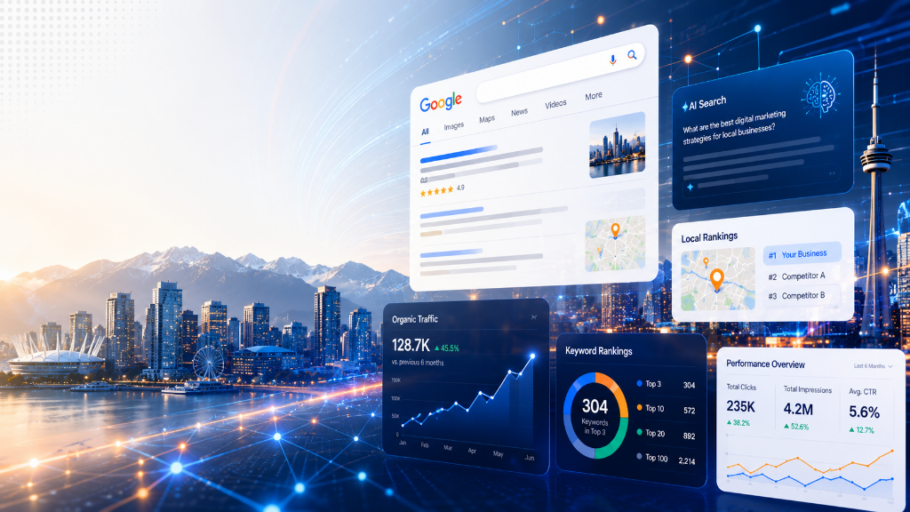 Canadian SEO blog and digital marketing resources — AI search optimization, local SEO strategies, and ranking insights for Canadian businesses