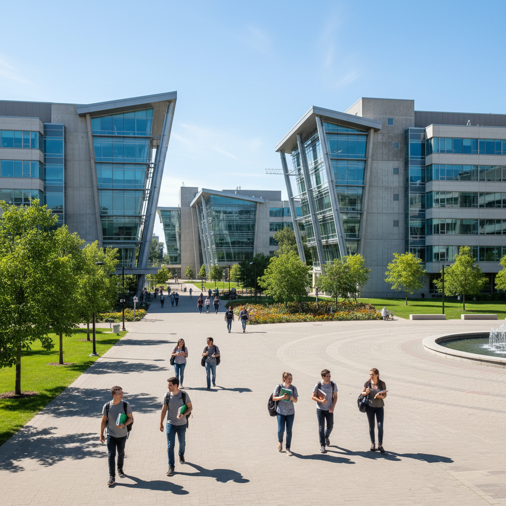 Digital marketing services for Waterloo Ontario businesses — University of Waterloo campus with research buildings