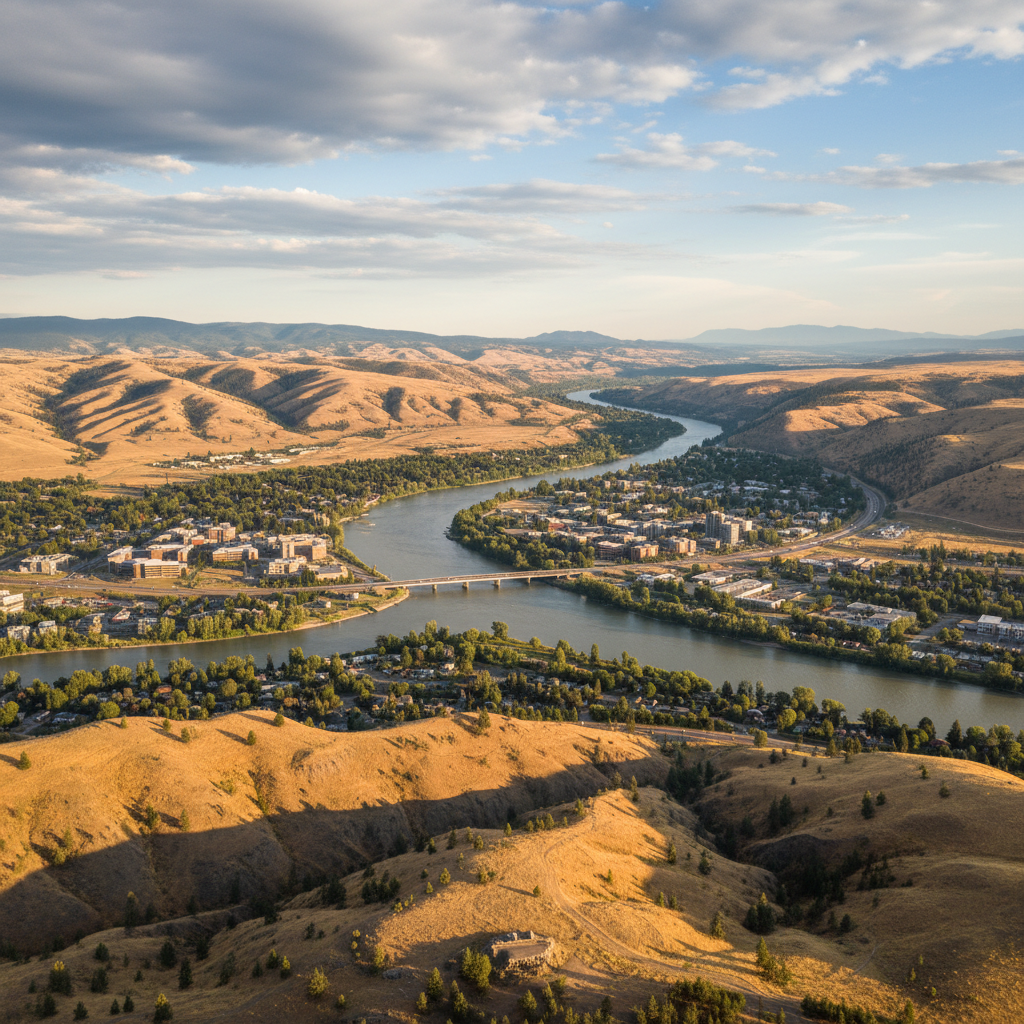 SEO Kamloops construction trades worker on a residential jobsite in the Thompson Valley — representing the home services and trades businesses that generate consistent inbound calls through local SEO and Google Maps authority