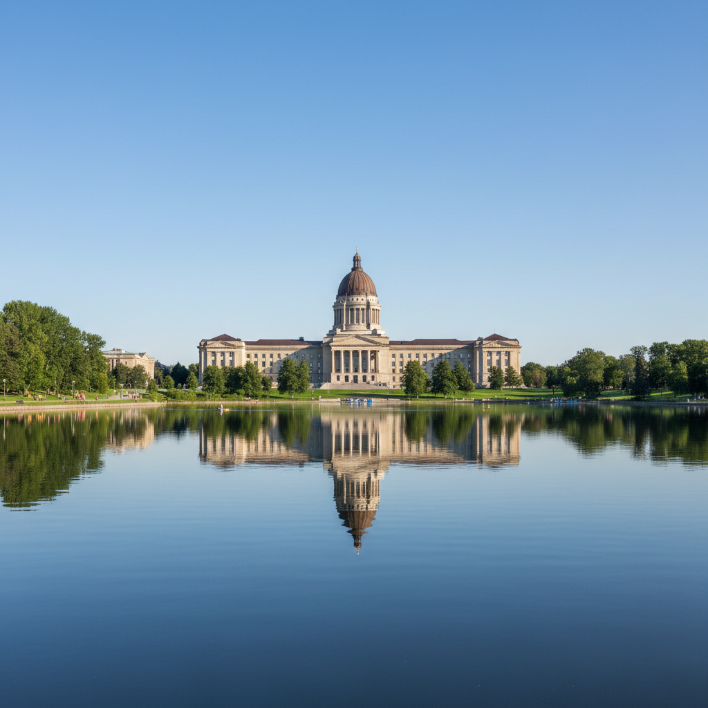 regina-digital-marketing-hero.webp Digital marketing services for Regina businesses — Wascana Lake with Saskatchewan Legislative Building