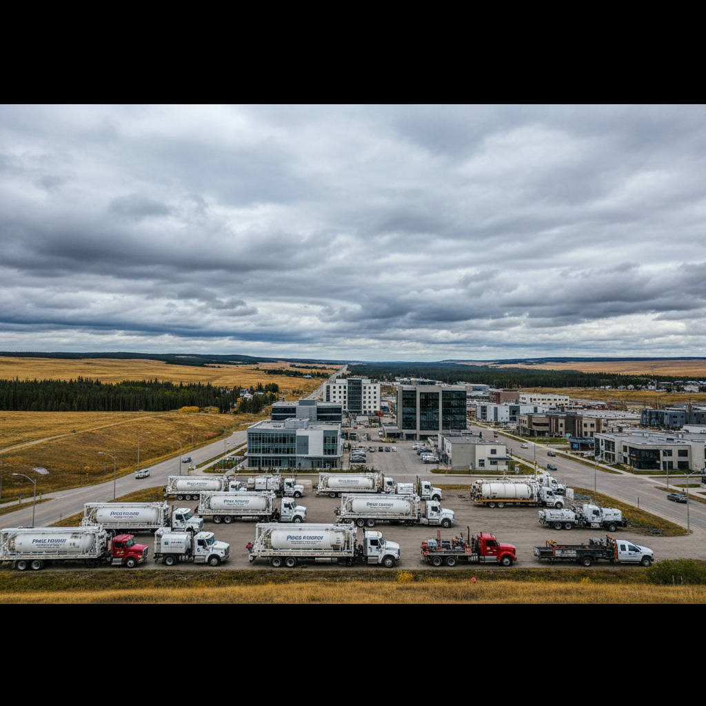 Digital marketing services for Grande Prairie businesses — Peace Country landscape with northern Alberta prairie sky