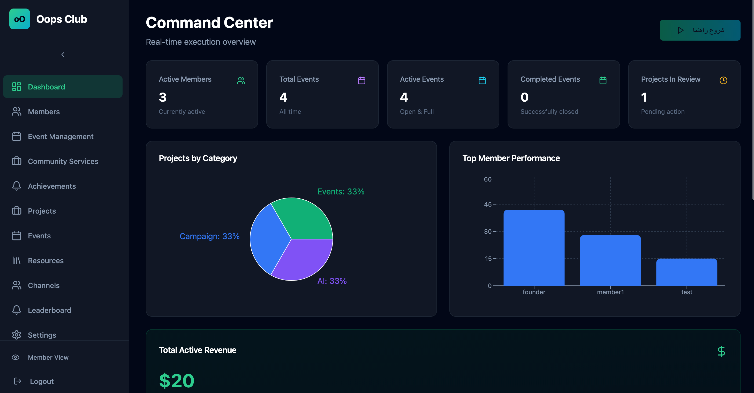 NoorzCourse template preview