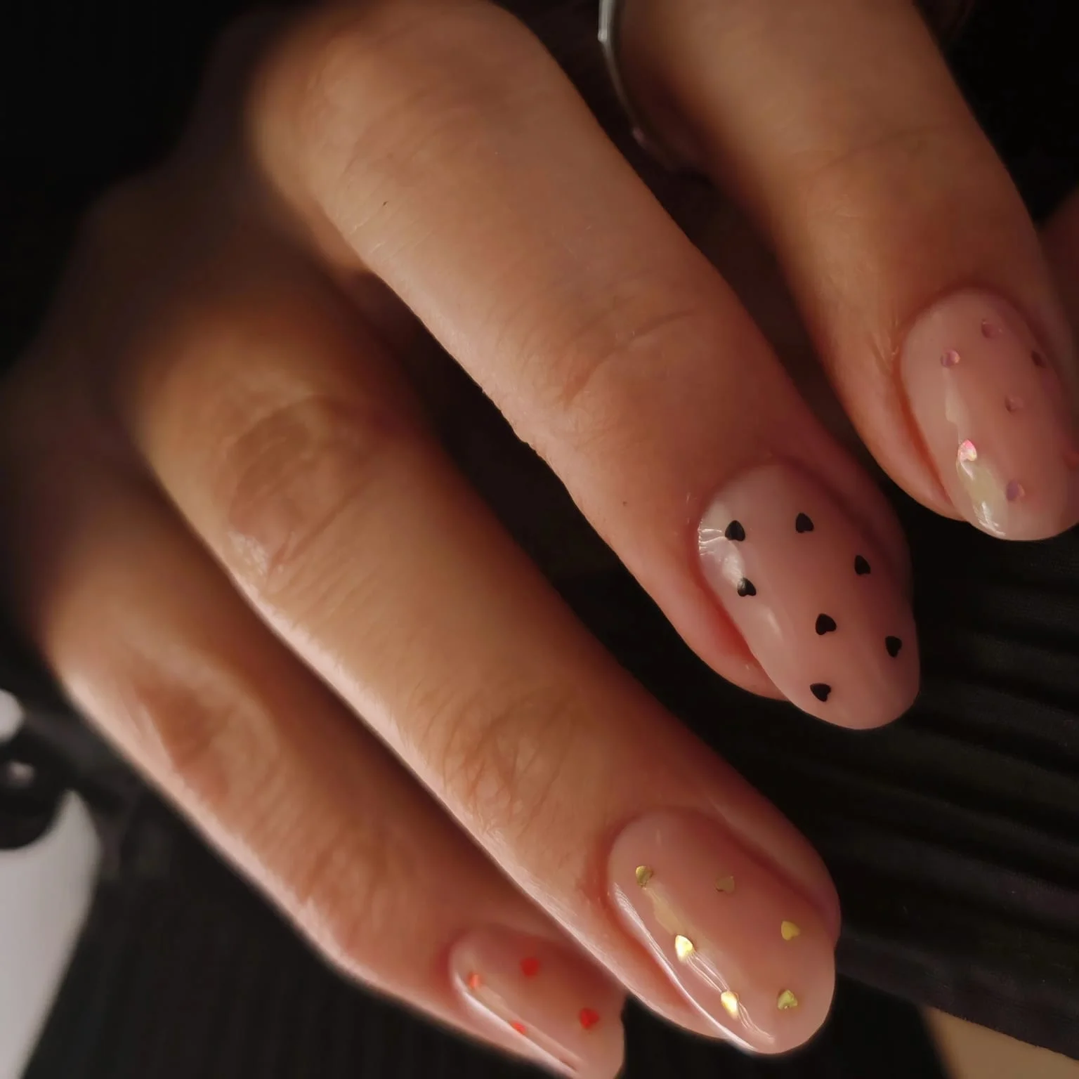 Playful colorful nails