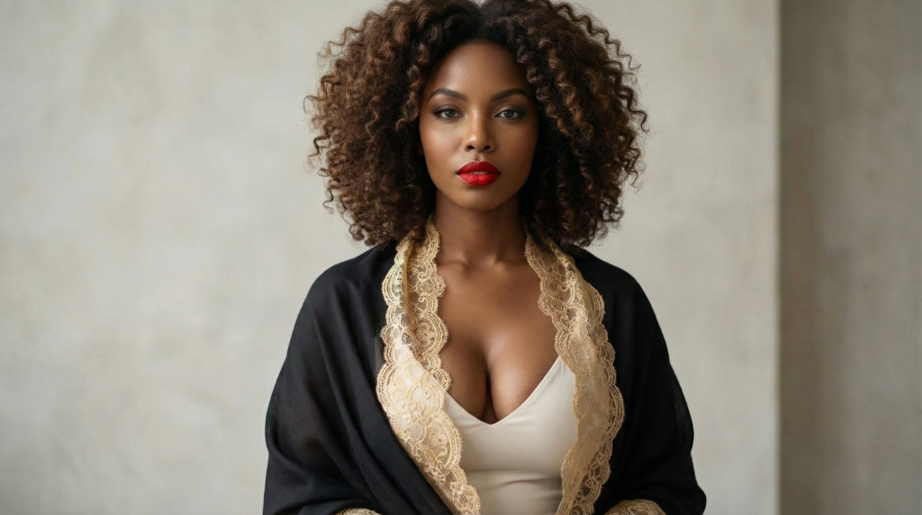 Queenmark luxury shawl — studio editorial