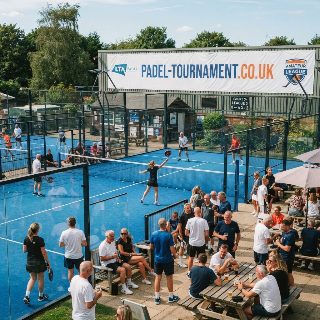 Amateur padel club venue with recreational league play on padel-tournament.co.uk