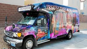 Jesus Loves Sin City bus — Las Vegas