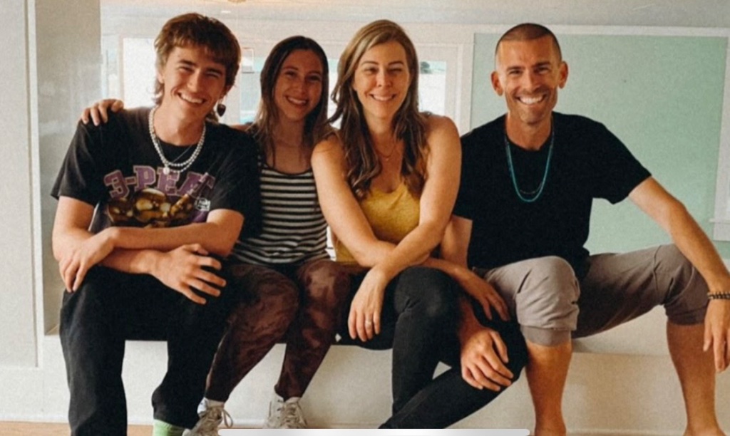 The Gross family — together
