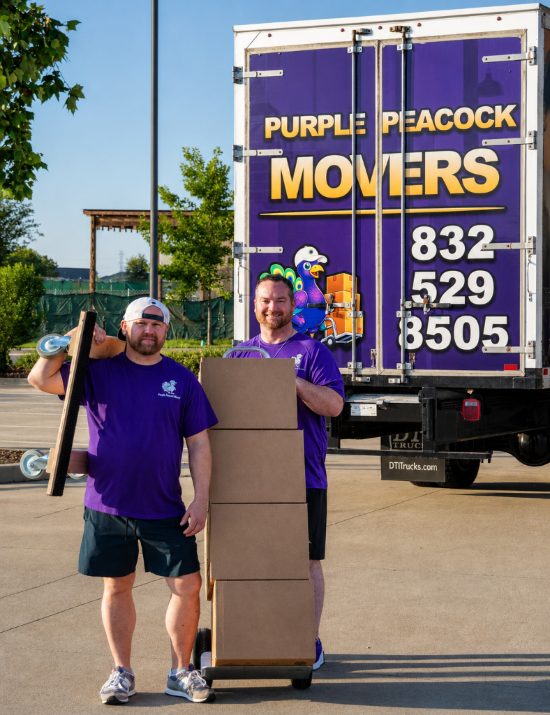 Derik and Chris — Purple Peacock Movers