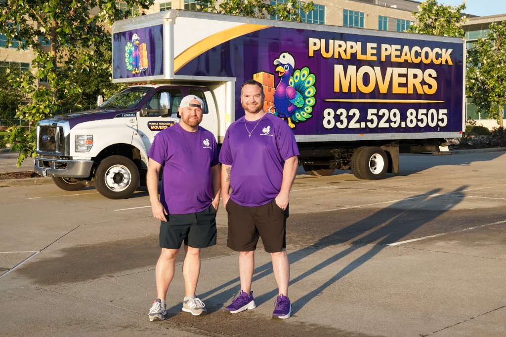 Purple Peacock Movers Team