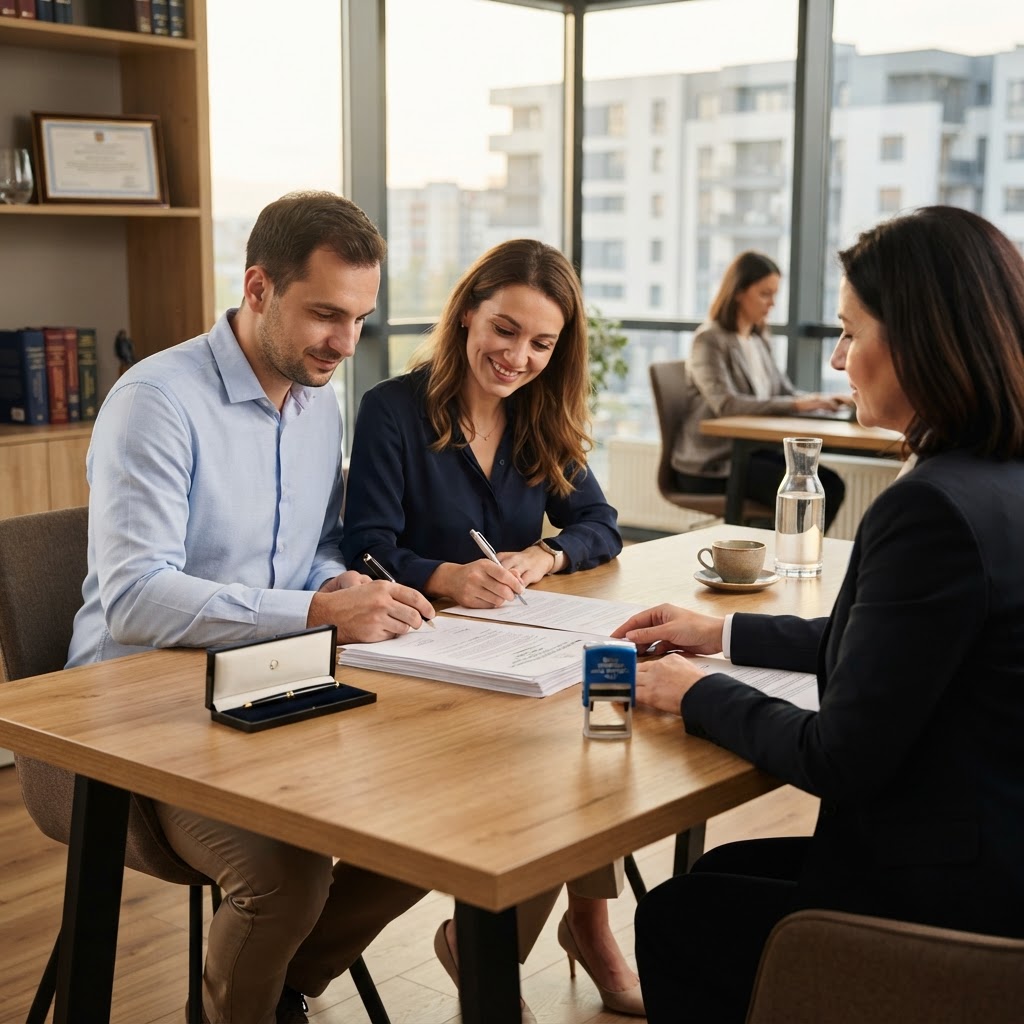 Contractul notarial pentru rate directe: Siguranta ta imobiliara