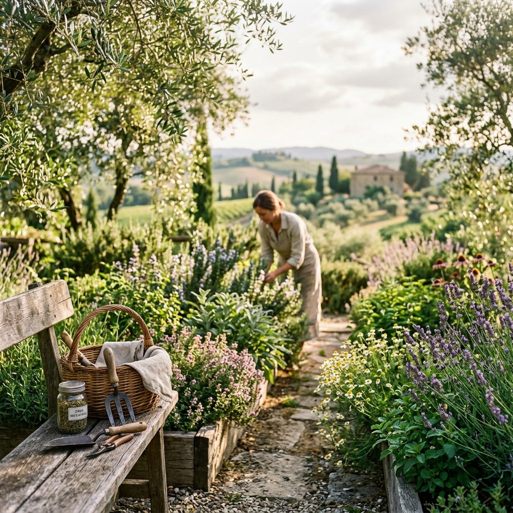 Ritmi della Natura: La Storia delle Erbe Medicinali Italiane