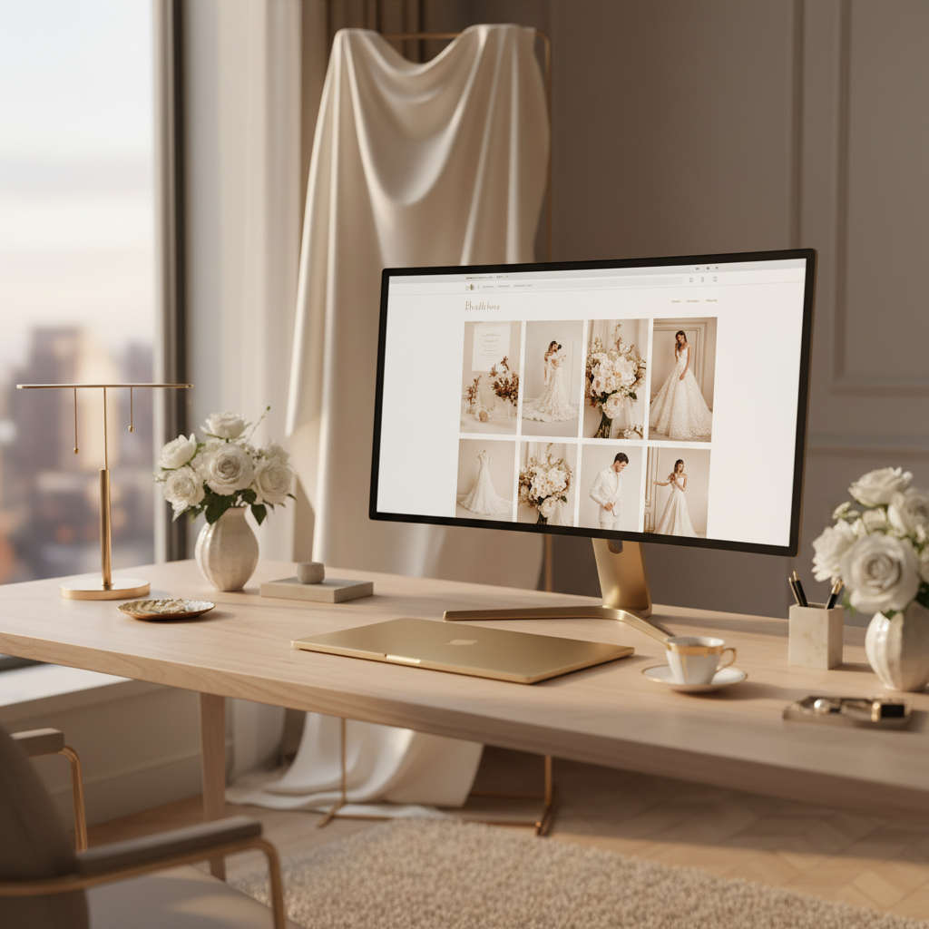 Bridal website design studio