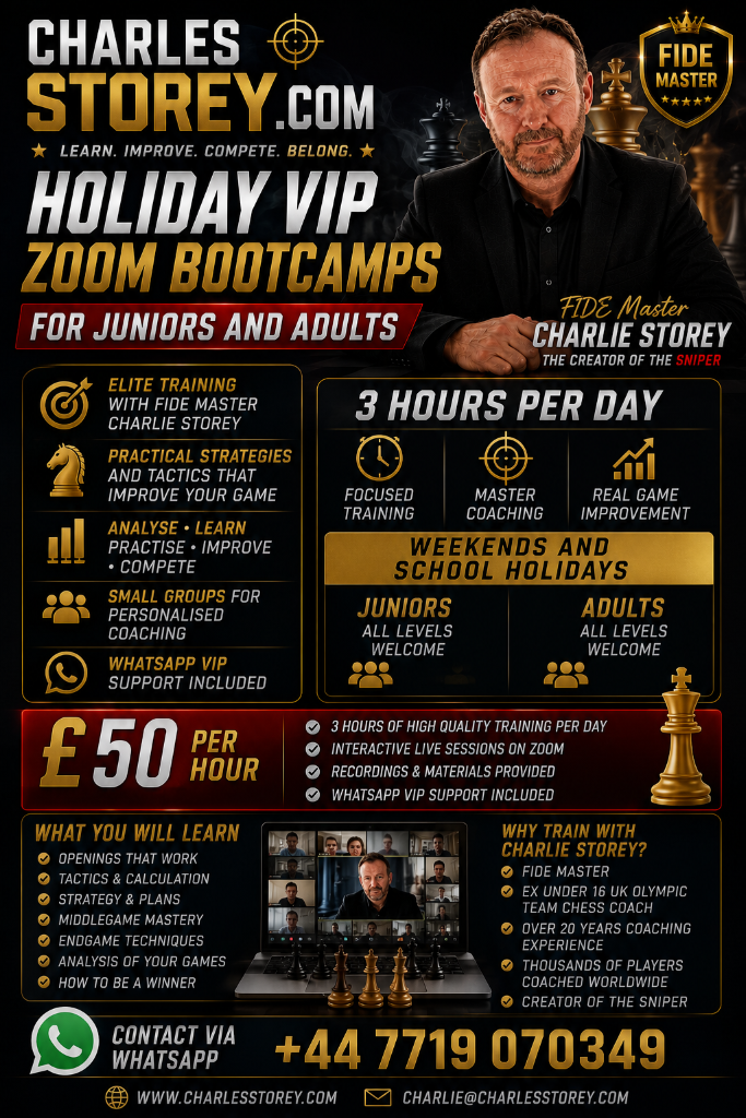 Holiday VIP Zoom Bootcamps for Juniors and Adults