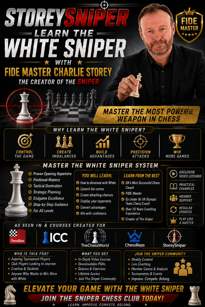 Learn The White Sniper with FM Charles Storey